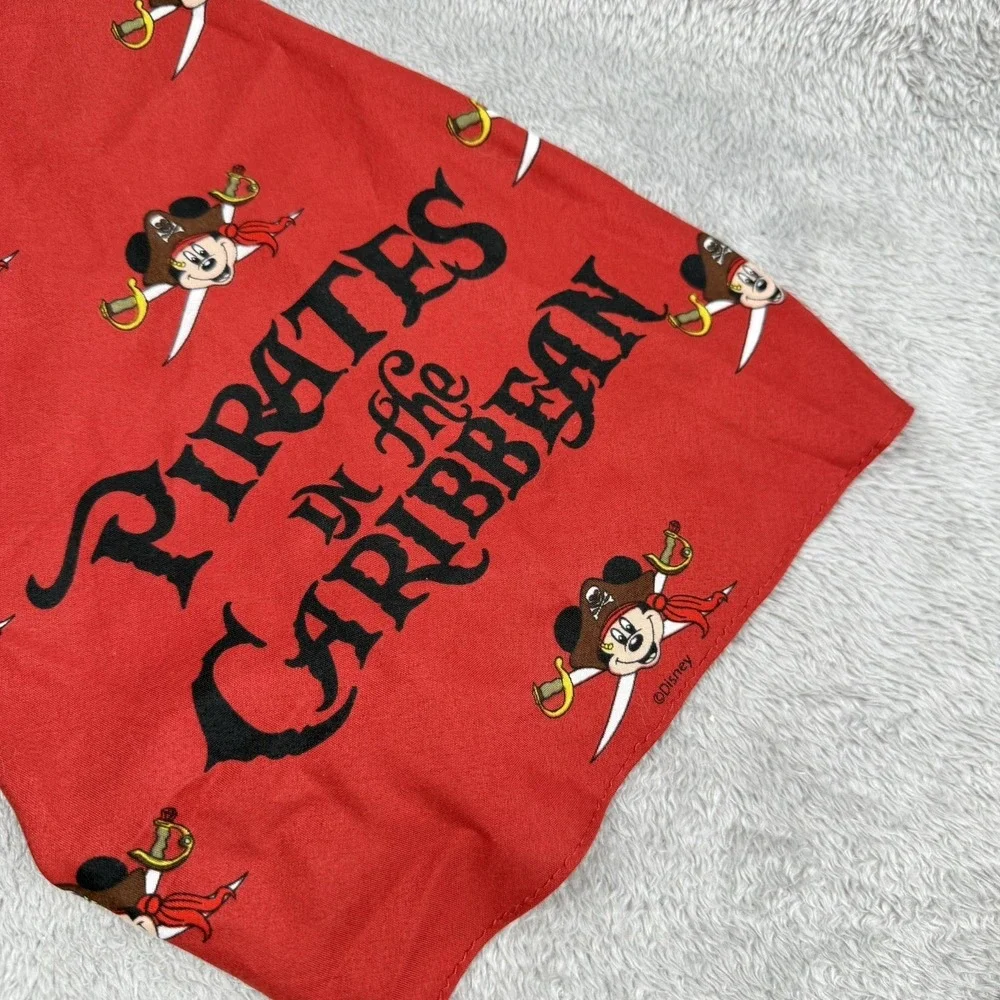 Disney Pirates‎ Of The Caribbean Bandana Unisex Mickey Mouse Polyester Costume